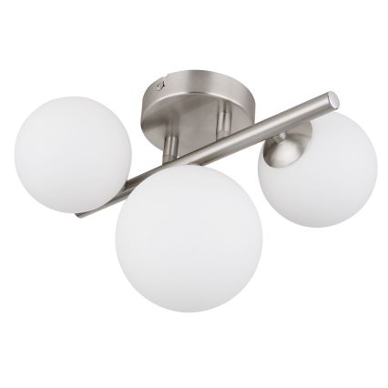 Globo - Plafonnier LED RIHA 3xG9/3,5W/230V chrome mat
