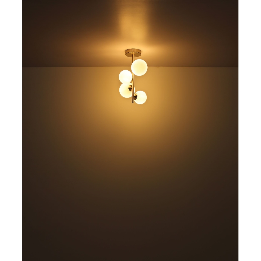 Globo - Suspension-barre LED 4xG9/3W/230V chrome mat