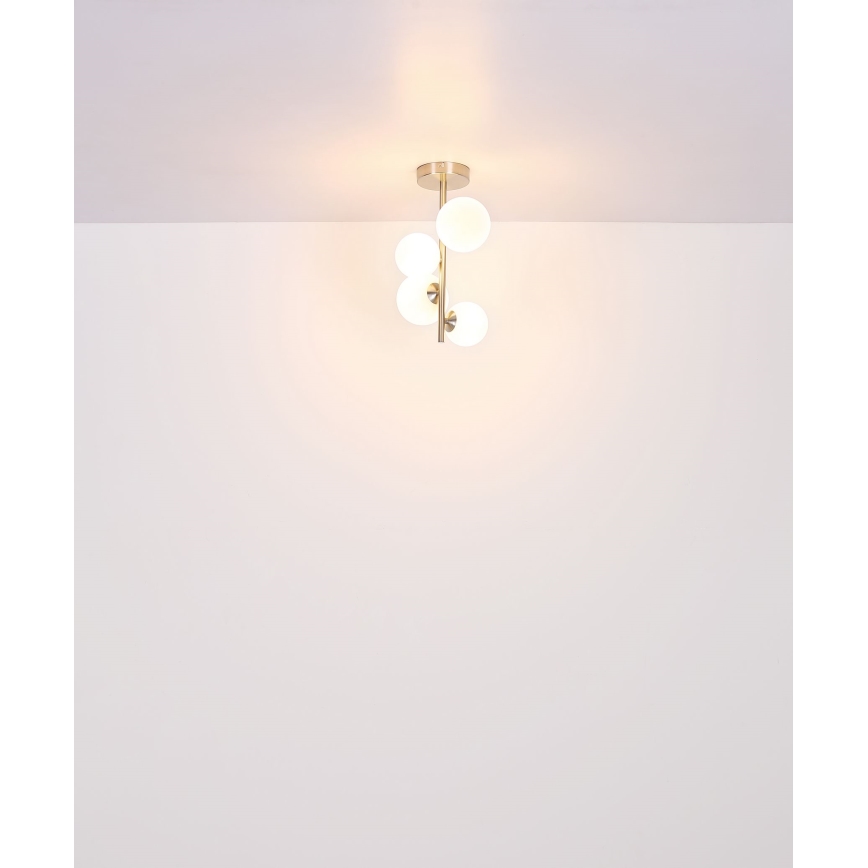 Globo - Suspension-barre LED 4xG9/3W/230V chrome mat