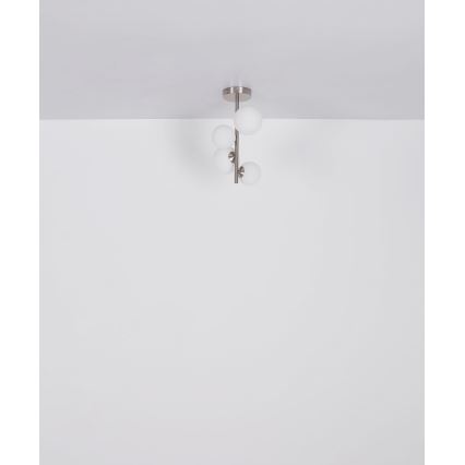 Globo - Suspension-barre LED 4xG9/3W/230V chrome mat