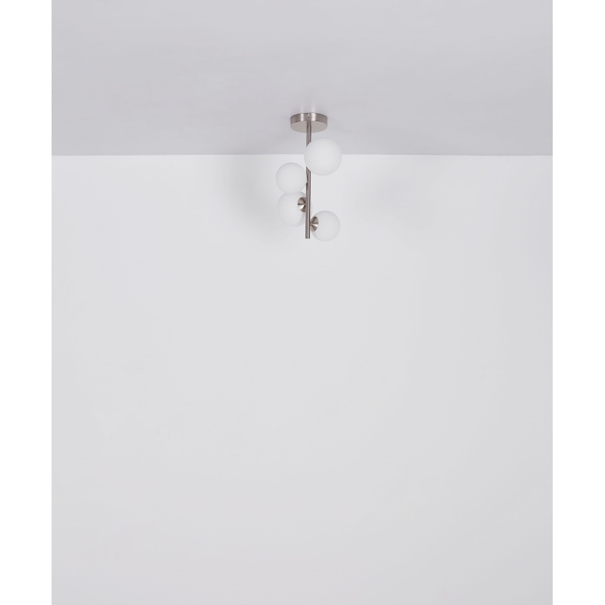 Globo - Suspension-barre LED 4xG9/3W/230V chrome mat