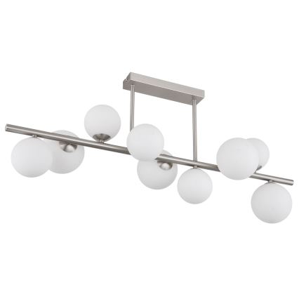 Globo - Suspension-barre LED 9xG9/3W/230V chrome mat
