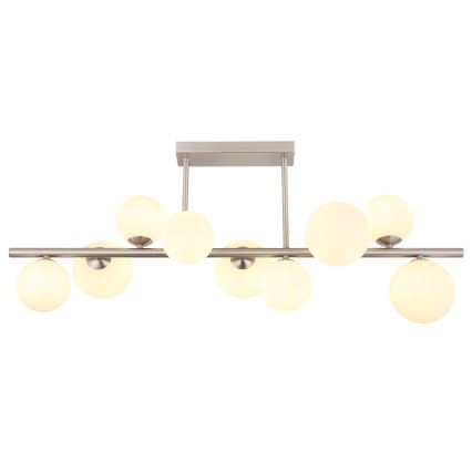 Globo - Suspension-barre LED 9xG9/3W/230V chrome mat