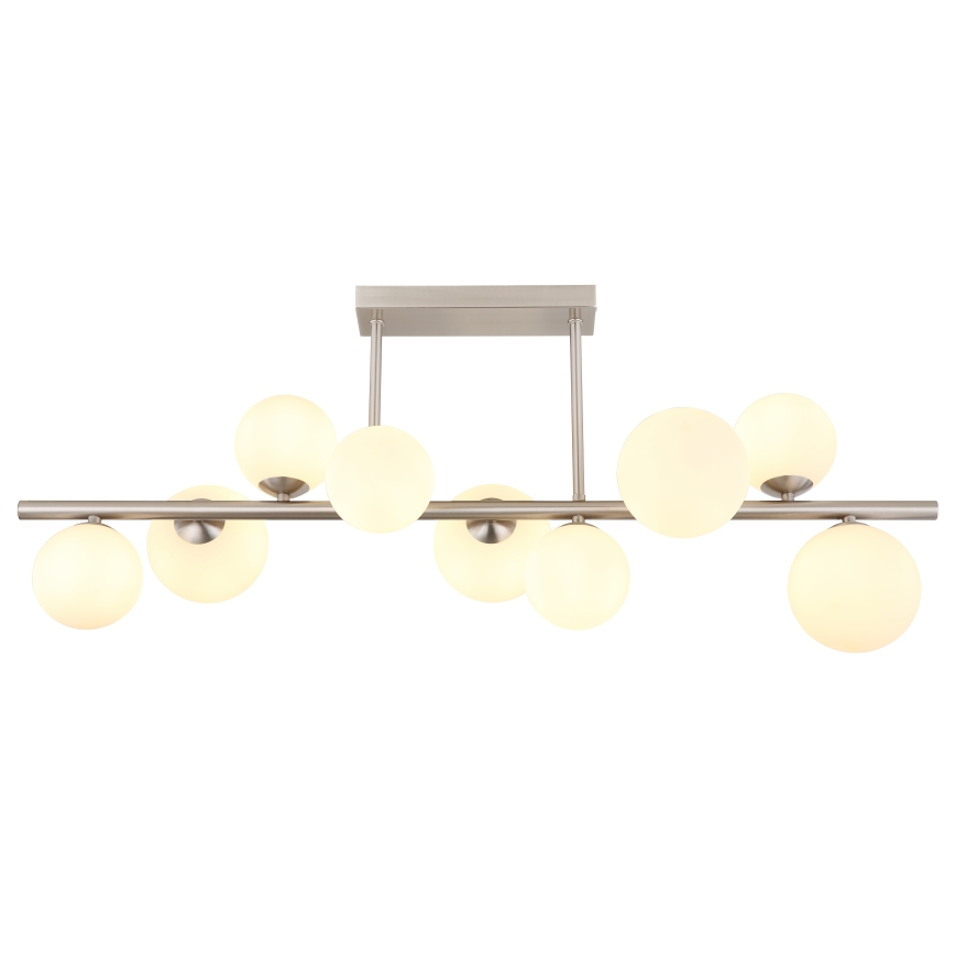 Globo - Suspension-barre LED 9xG9/3W/230V chrome mat