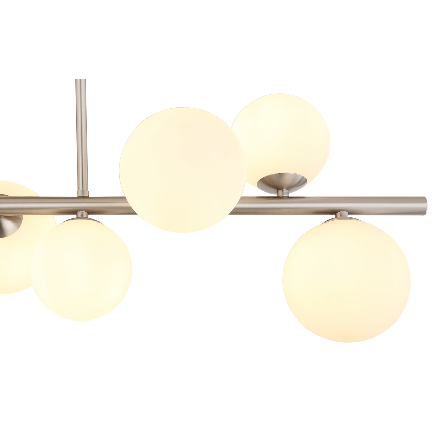 Globo - Suspension-barre LED 9xG9/3W/230V chrome mat