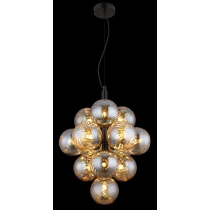 Globo - Suspension sur câble 13xG9/4W/230V