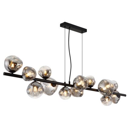Globo - Suspension sur câble 13xG9/5W/230V