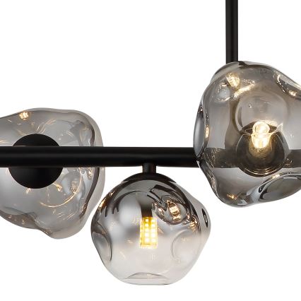 Globo - Suspension sur tige VELORA 6xG9/5W/230V