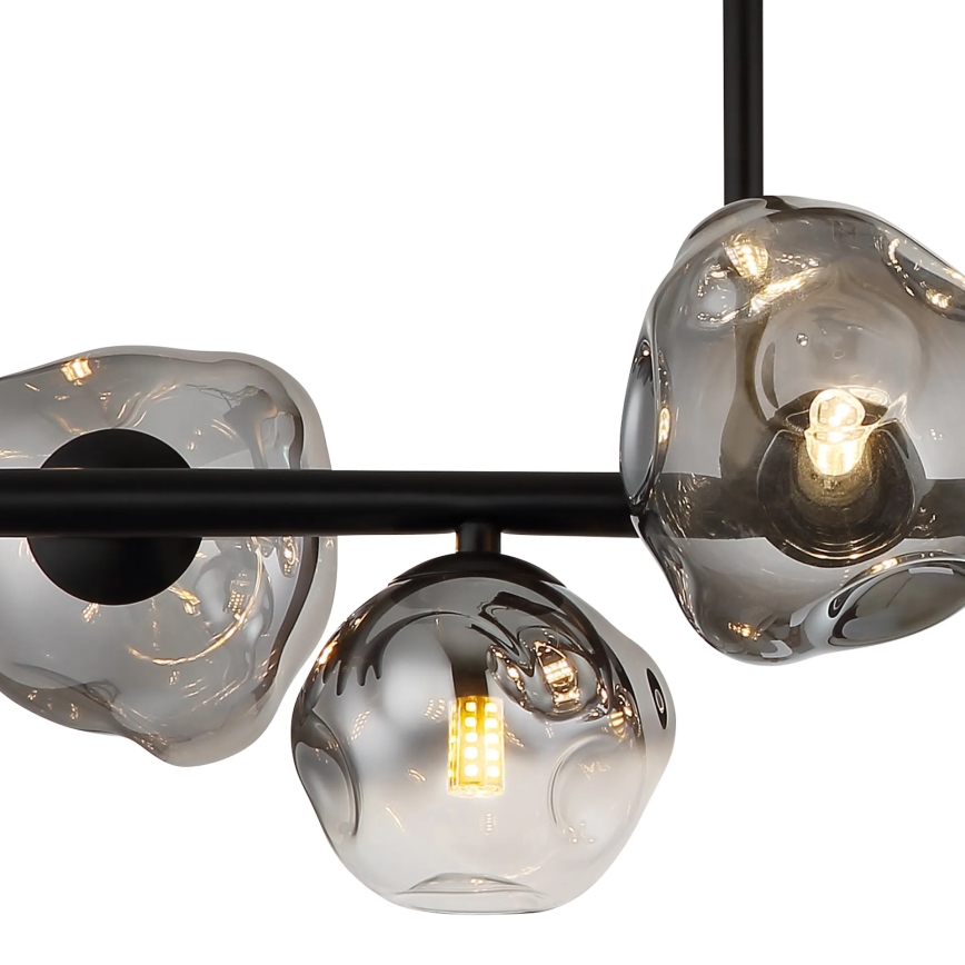 Globo - Suspension sur tige VELORA 6xG9/5W/230V