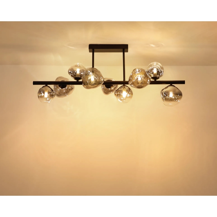 Globo - Suspension sur tige 9xG9/5W/230V 33x87 cm