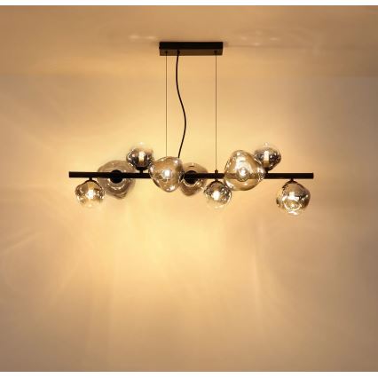 Globo - Suspension sur câbles 9x G9/5W/230V