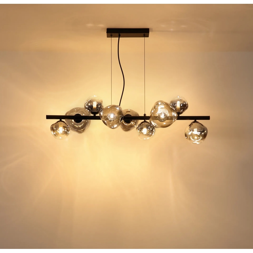 Globo - Suspension sur câbles 9x G9/5W/230V