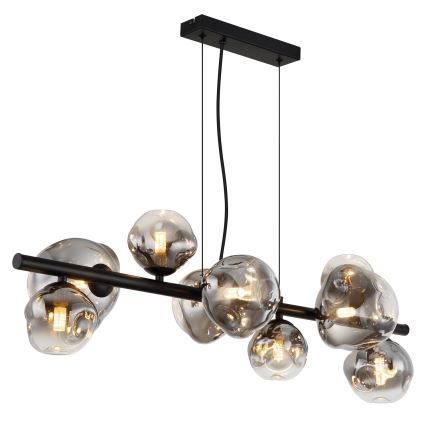 Globo - Suspension sur câbles 9x G9/5W/230V