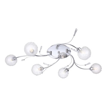 Globo 56645-6 - Plafonnier CORA 6xG9/33W/230V