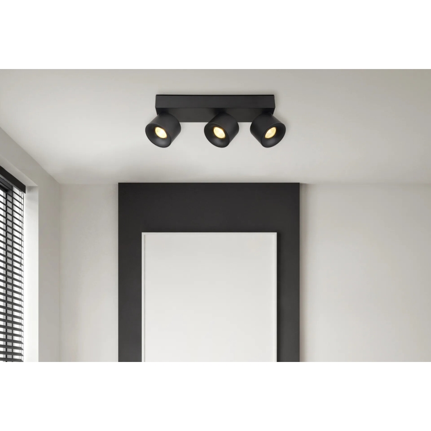 Globo - Spot 3xLED/6W/230V noir