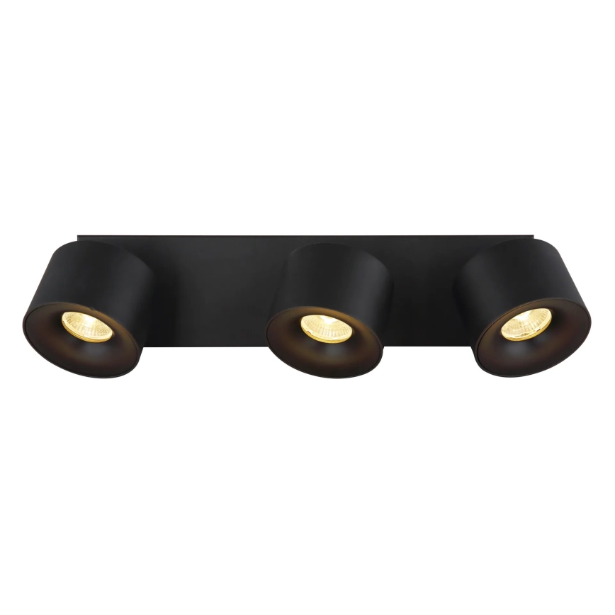 Globo - Spot 3xLED/6W/230V noir