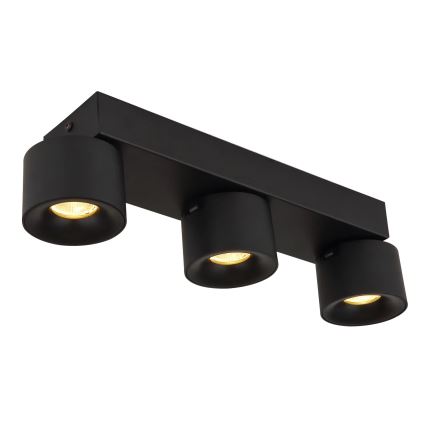 Globo - Spot 3xLED/6W/230V noir