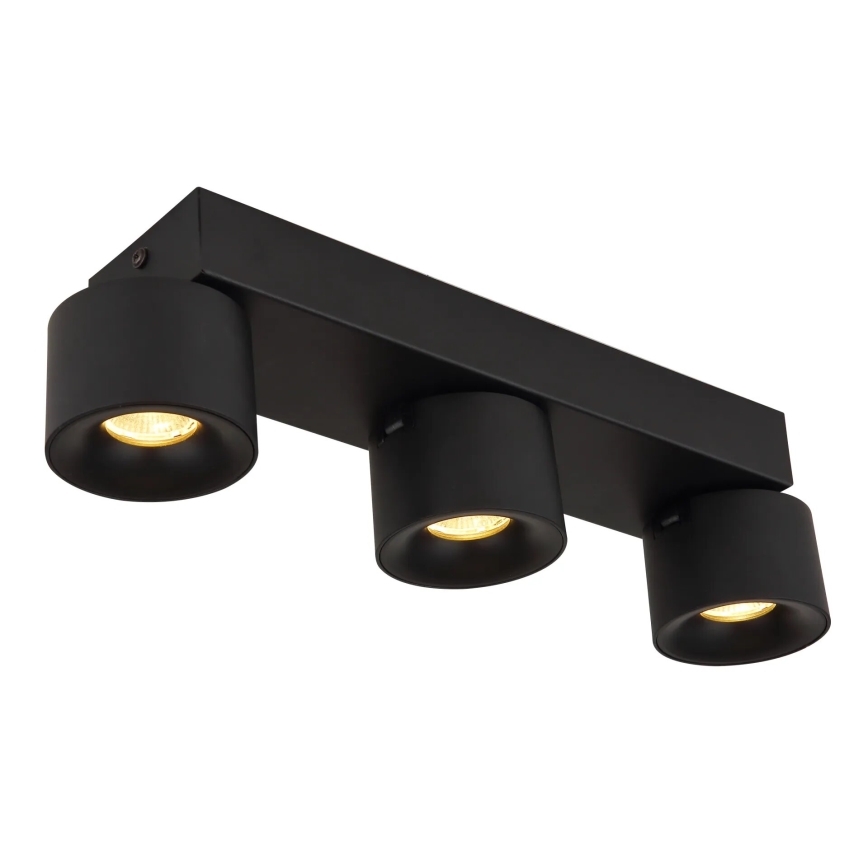 Globo - Spot 3xLED/6W/230V noir
