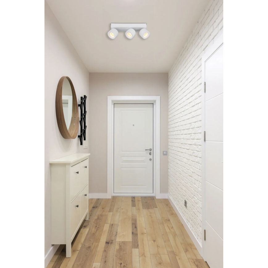 Globo - Spot 3xLED/6W/230V blanc