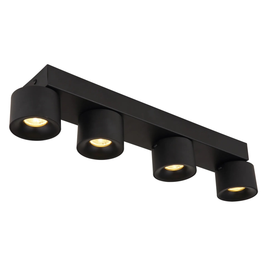 Globo - Spot 4xLED/6W/230V noir