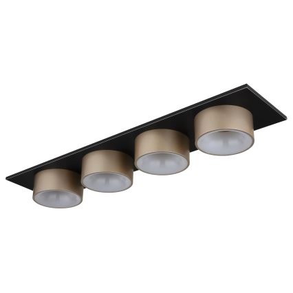 Globo - Plafonnier LED 40W/230V 3000K 86x20 cm beige