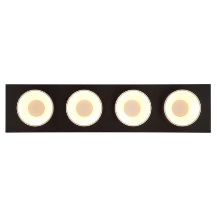 Globo - Plafonnier LED 40W/230V 3000K 86x20 cm beige