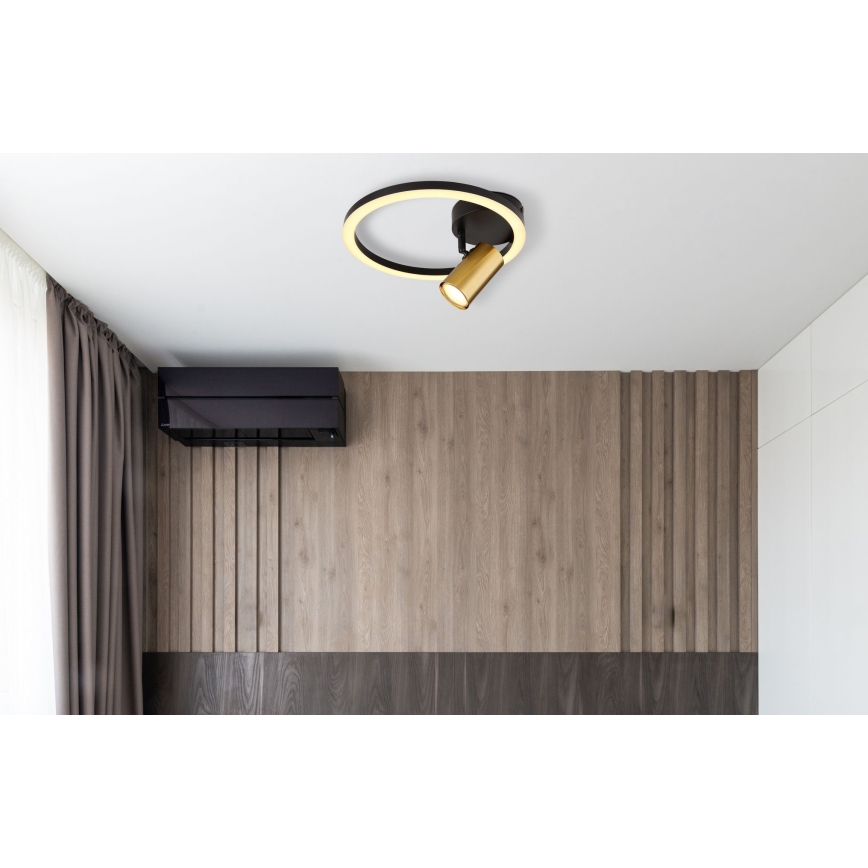 Globo - Spot mural LED 1xGU10/5W/230V + LED/12W/230V