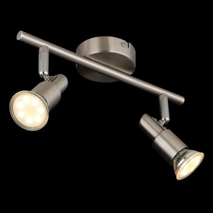 Globo - Spot LED 2xGU10/3W/230V