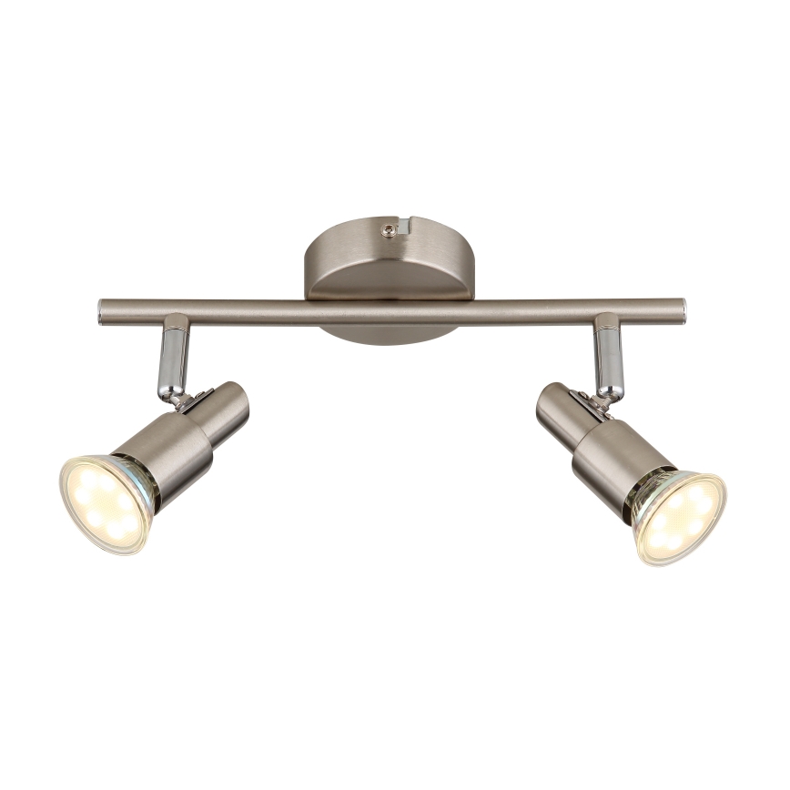 Globo - Spot LED 2xGU10/3W/230V