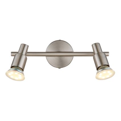 Globo - Spot LED 2xGU10/3W/230V