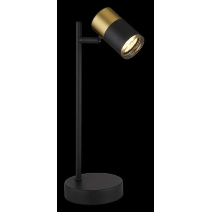 Globo - Lampe de table 1xGU10/5W/230V noir/doré