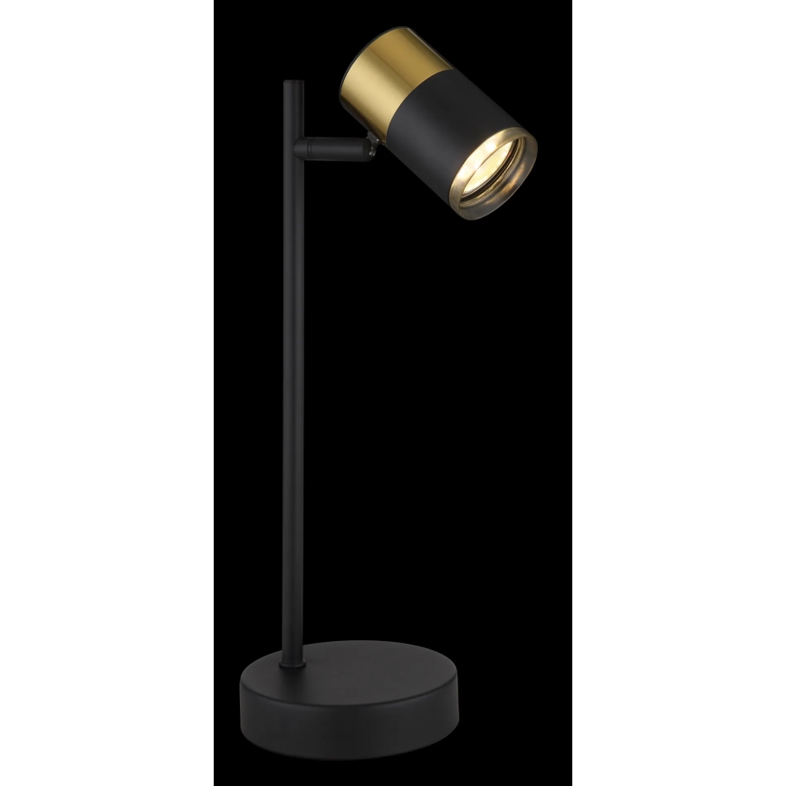 Globo - Lampe de table 1xGU10/5W/230V noir/doré