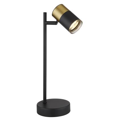 Globo - Lampe de table 1xGU10/5W/230V noir/doré