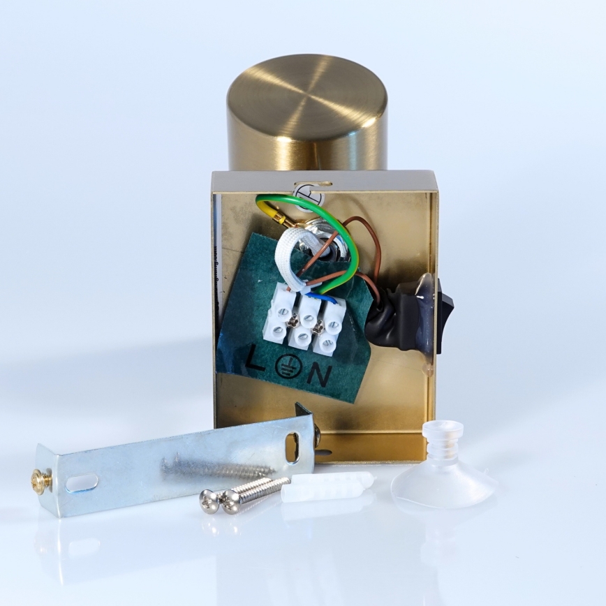 Globo - Spot mural 1xGU10/25W/230V doré