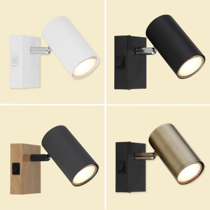 Globo - Spot mural 1xGU10/25W/230V doré