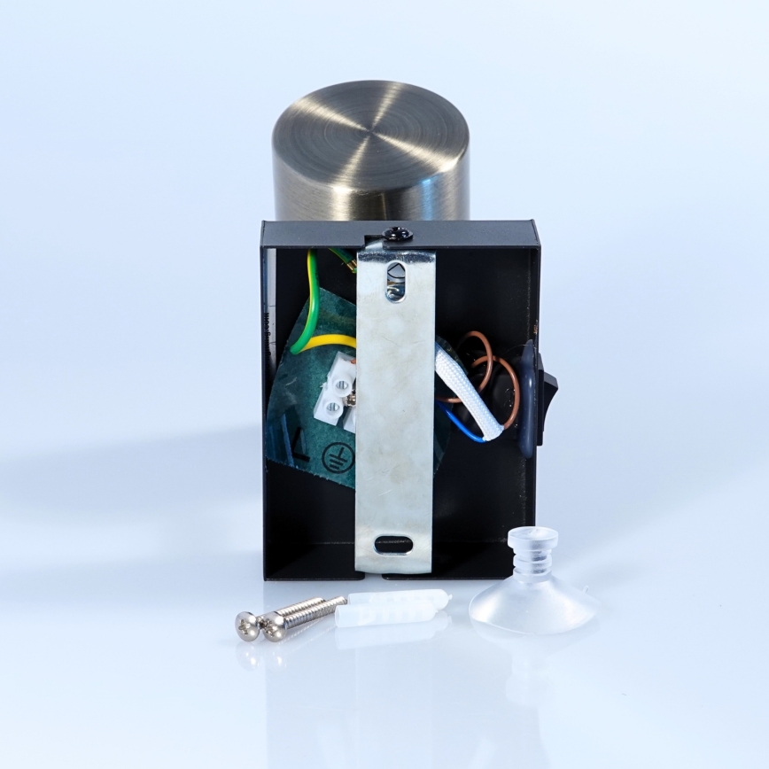 Globo - Spot mural 1xGU10/25W/230V noir/laiton