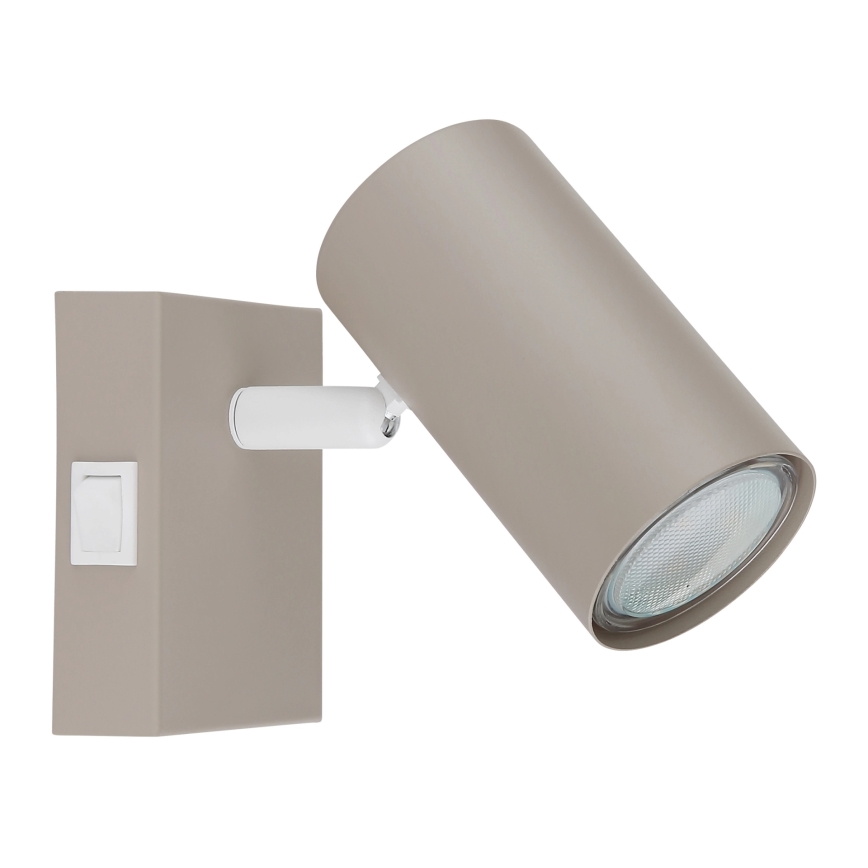 Globo - Applique spot murale 1xGU10/35W/230V beige