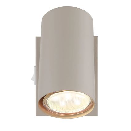 Globo - Applique spot murale 1xGU10/35W/230V beige