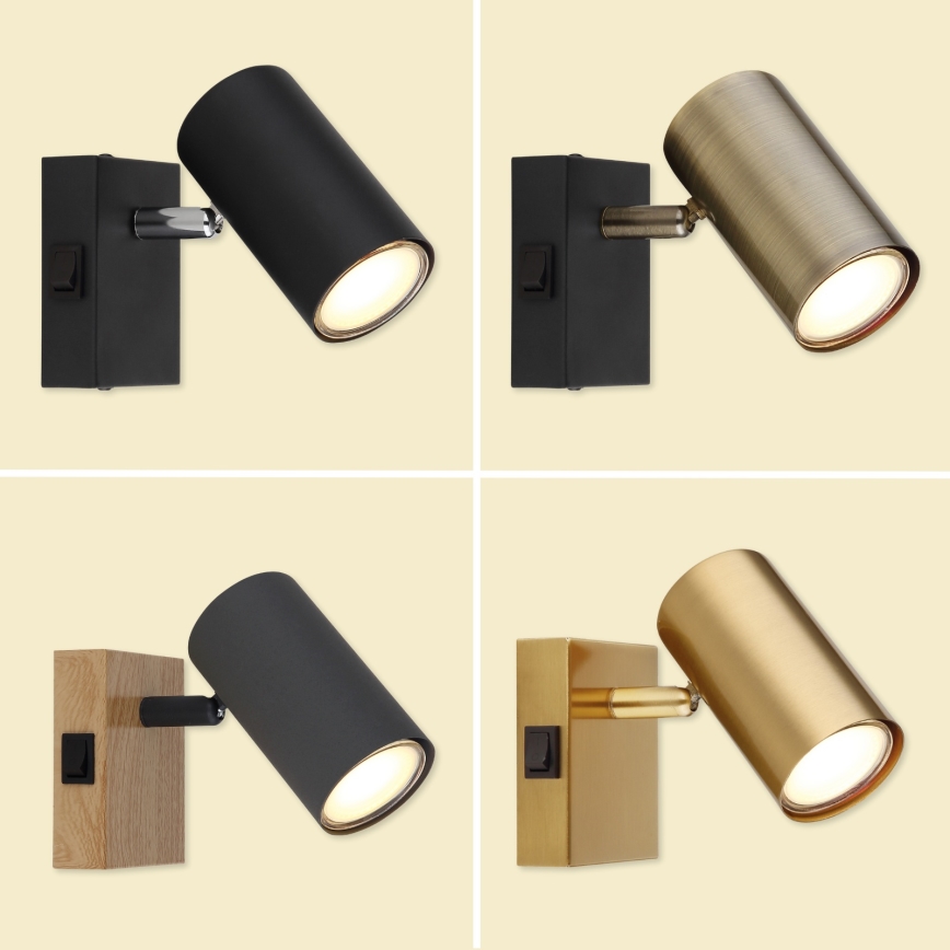 Globo - Spot mural 1xGU10/25W/230V blanc