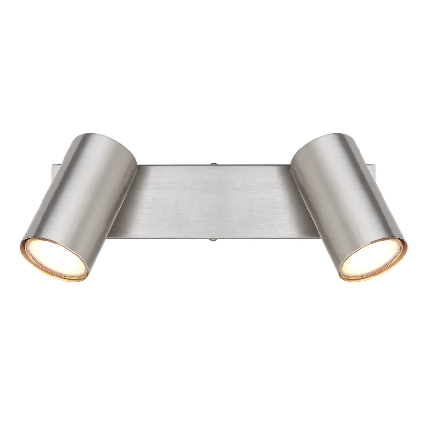 Globo - Spot 2xGU10/25W/230V chrome mat