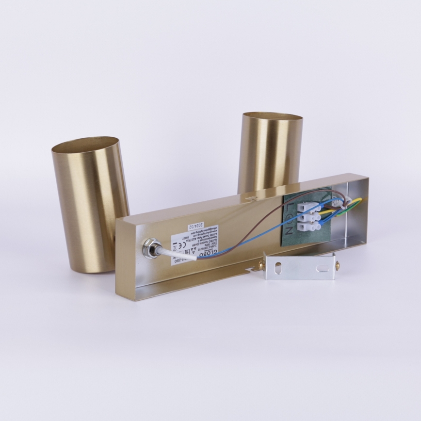 Globo - Spot 2xGU10/35W/230V doré