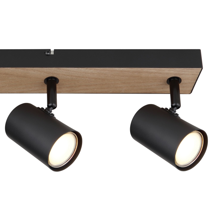 Globo - Spot 4xGU10/35W/230V noir/marron