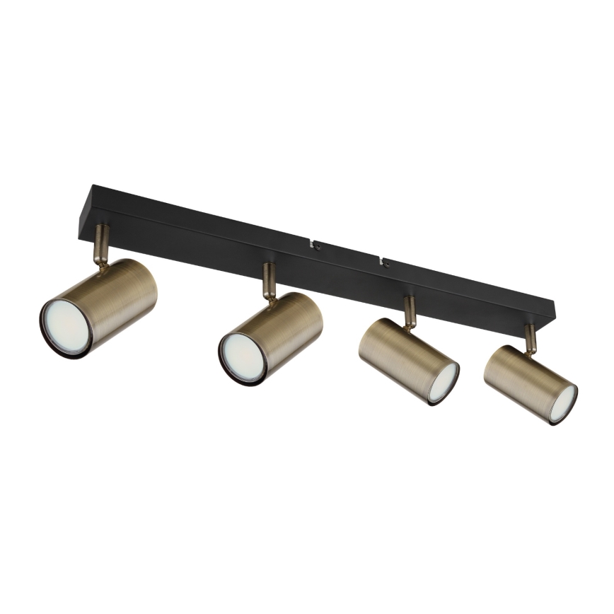 Globo - Spot 4xGU10/35W/230V noir/laiton