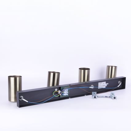 Globo - Spot 4xGU10/35W/230V noir/laiton