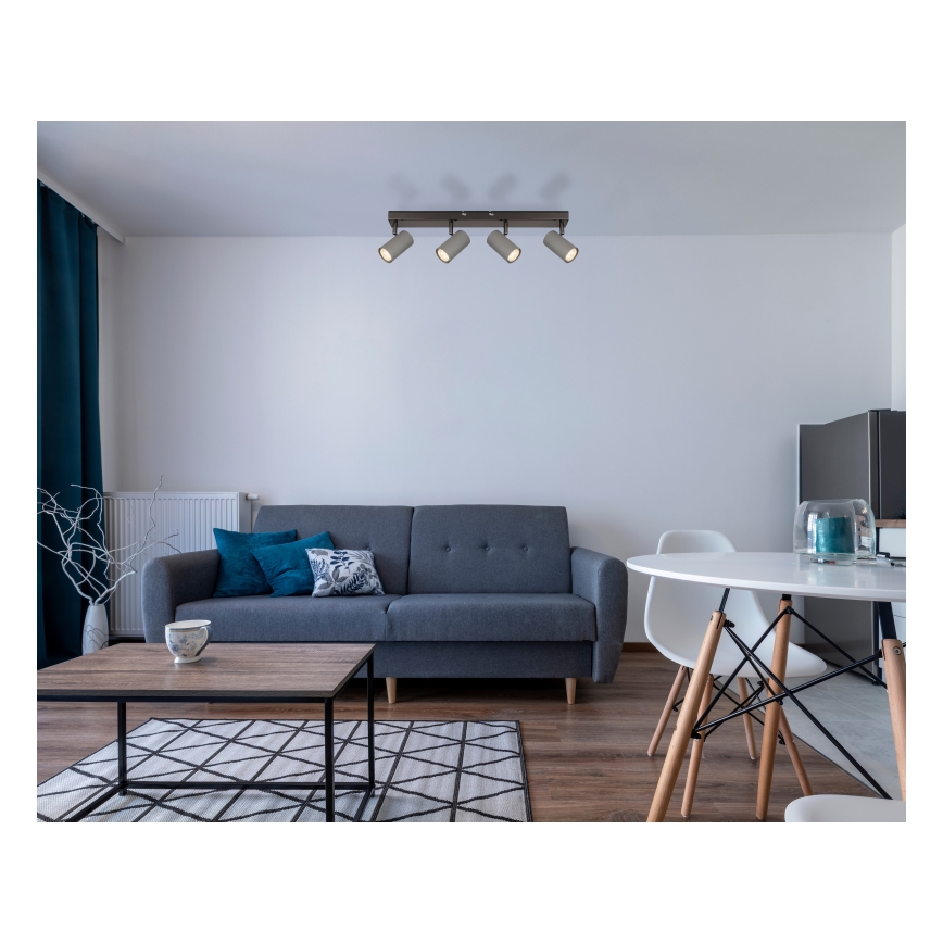 Globo - Luminaire à spots 4xGU10/35W/230V