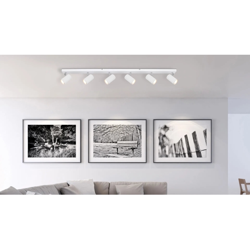 Globo - Spot 6xGU10/35W/230V blanc