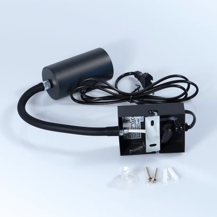 Globo - Applique murale flexible 1xGU10/25W/230V noir