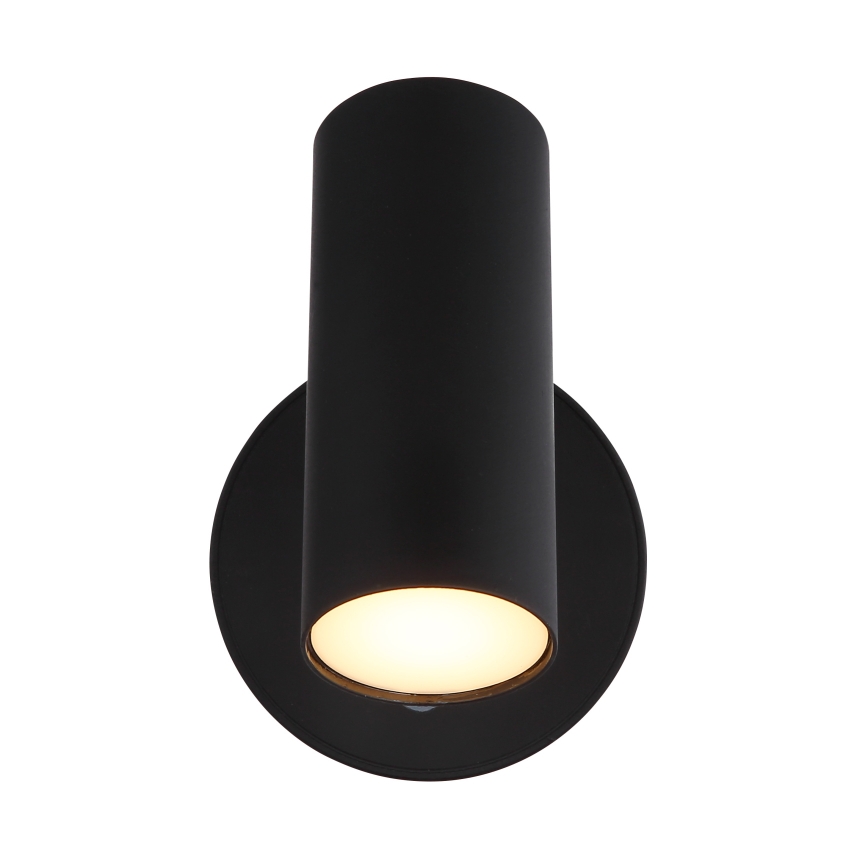 Globo - Applique spot mural LED rechargeable et dimmable, 0,4 W / 3,7 V, 1800 mAh, noir