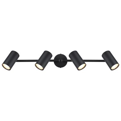 Globo - Spot 4xGU10/25W/230V noir