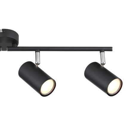 Globo - Spot 4xGU10/25W/230V noir